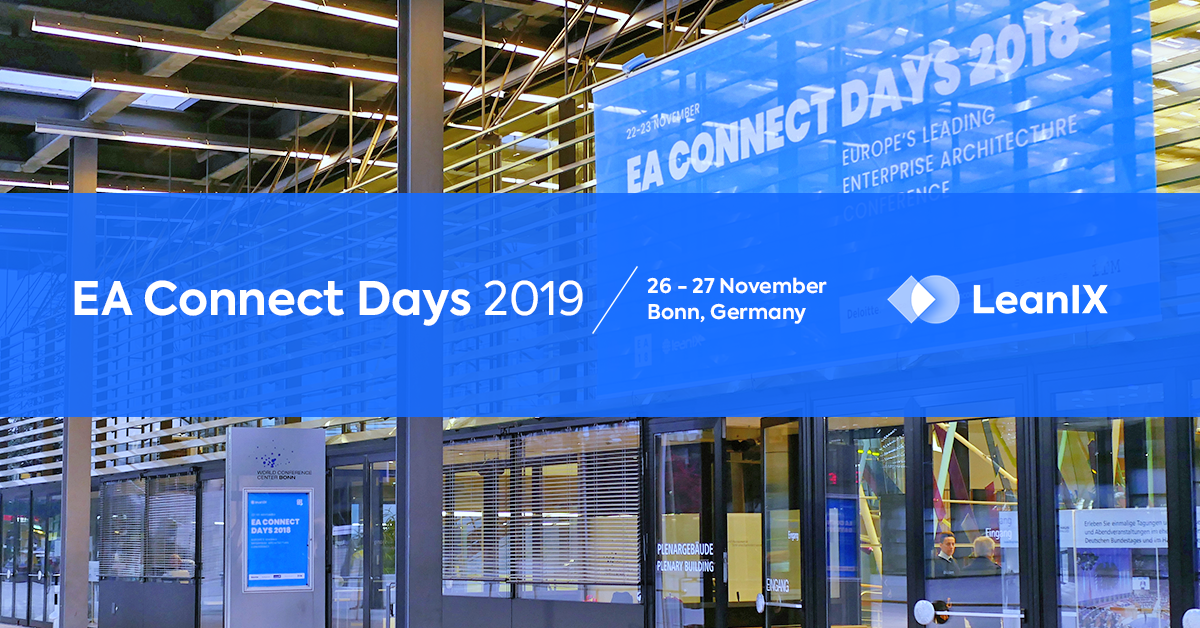 A Primer on EA Connect Days 2019 Europe's Best Enterprise Architecture